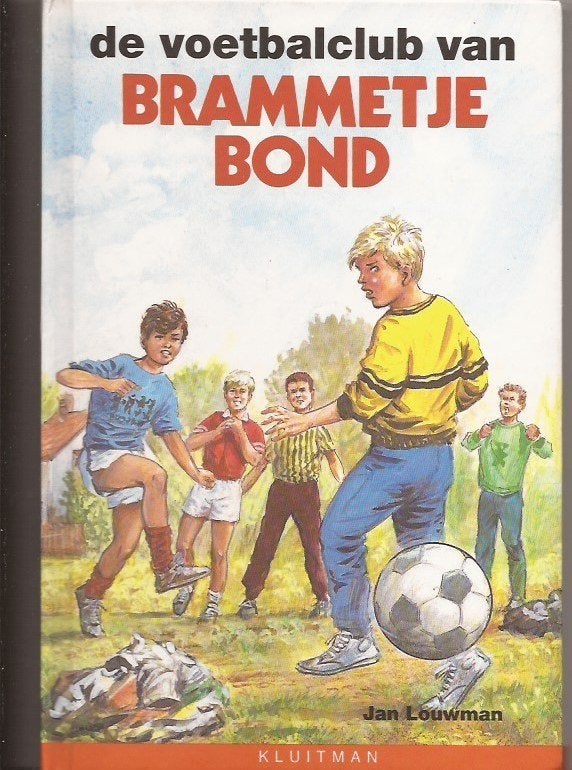 Jan Louwman De voetbalclub van Brammetje Bond, Ophalen of Verzenden, Gelezen, Jan Louwman., Fictie algemeen