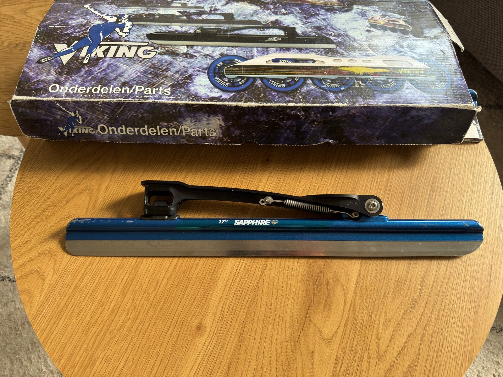 Viking Sapphire 17’’ buis/klaponderstel (1 buis/klapstel), Gebruikt, Ophalen of Verzenden, Noren, Viking