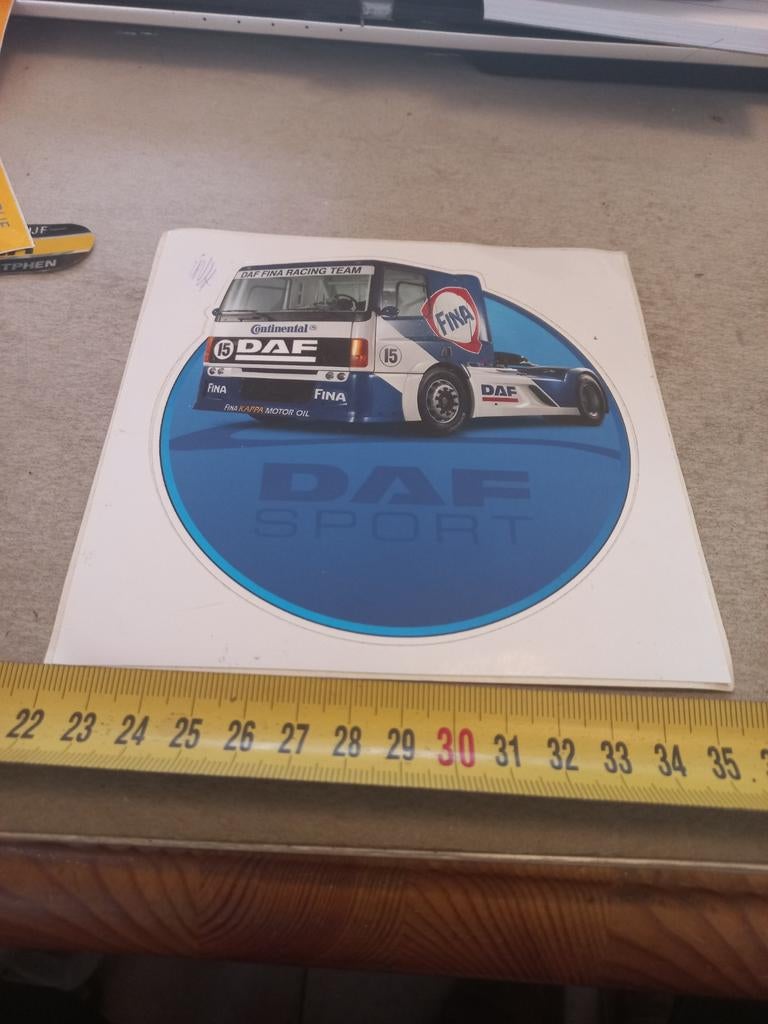 Daf fina racing team, Verzamelen, Ophalen of Verzenden, Zo goed als nieuw
