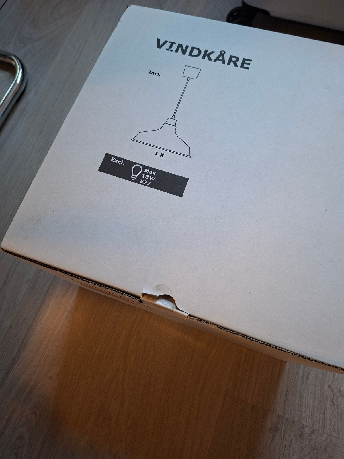 IKEA Vindkåre hanglamp - Nieuw in doos, Nieuw, Metaal, Modern, E27 (groot)