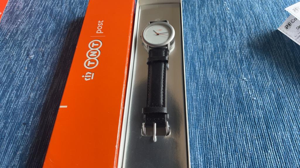 Horloge TNT post verzameling.  Nieuw in doos . Ophalen, Sieraden, Tassen en Uiterlijk, Horloges | Heren, Leer, Polshorloge, Nieuw