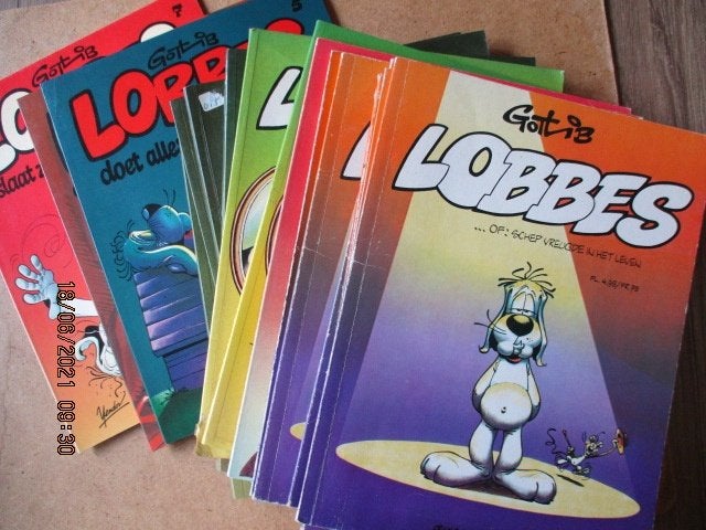 adv3597 lobbes, Eén stripboek, Ophalen, Gelezen