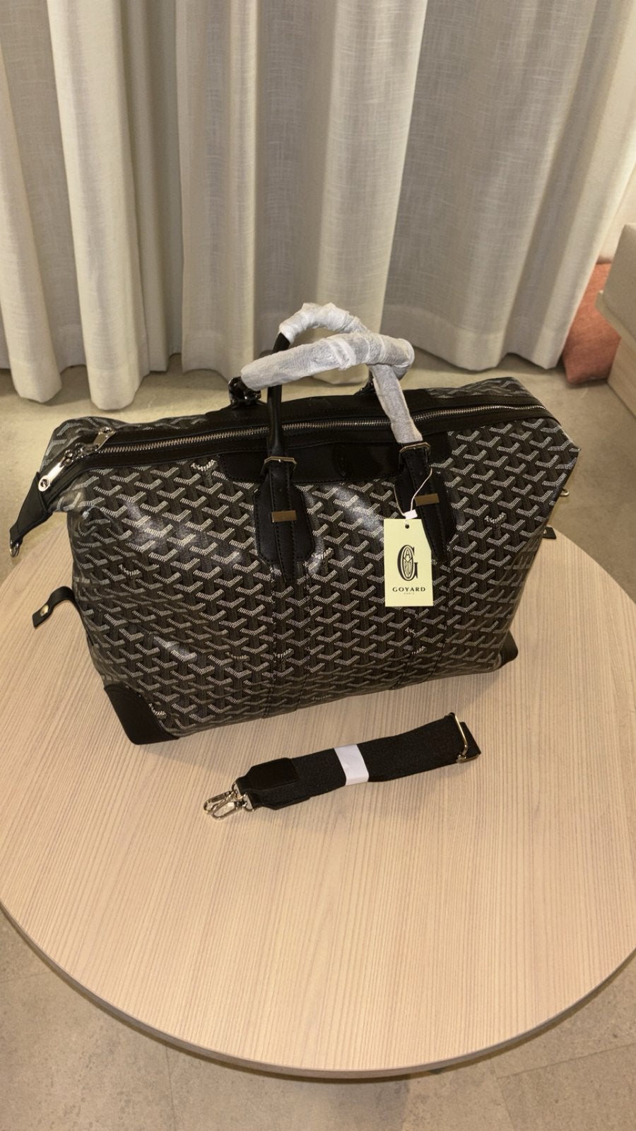 Goyard travelbag, Sieraden, Tassen en Uiterlijk, Koffers, Ophalen, Zo goed als nieuw, Hard kunststof, Minder dan 50 cm