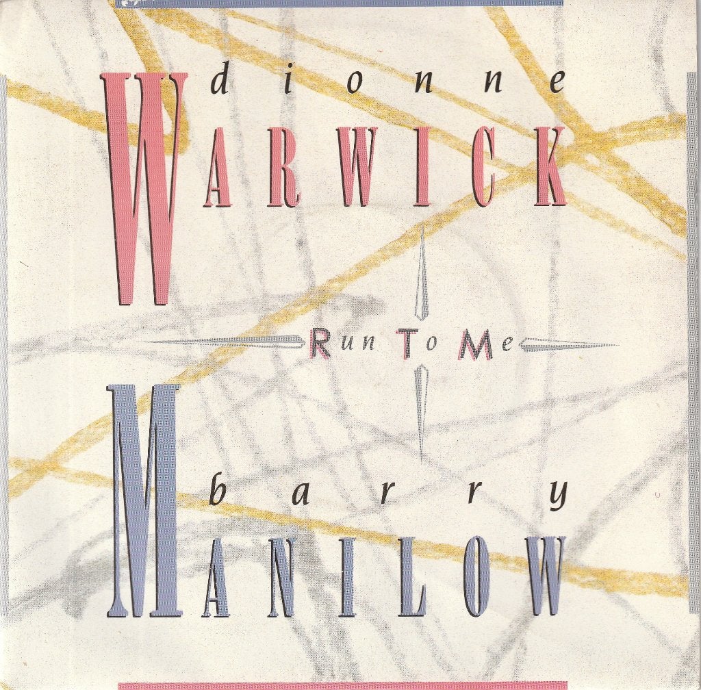 Dionne Warwick & Barry Manilow: Run to me / Heartbreaker, Complilatie, 7 inch, Ophalen of Verzenden, Zo goed als nieuw