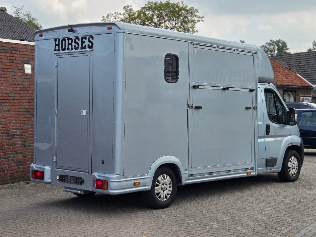 Peugeot Equitrek Paardenwagen | 115.000 km | RDW gekeurd |, Auto's, Voorwielaandrijving, Stof, Blauw, Particulier