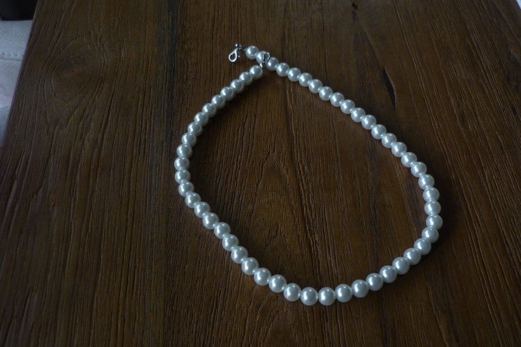 parel  ketting, Ophalen of Verzenden, Zo goed als nieuw
