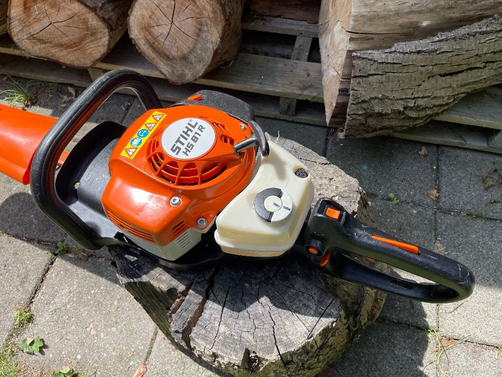 Nette Stihl HS 81R Heggenschaar 60 cm, Tuin en Terras, Heggenscharen, Ophalen of Verzenden, Gebruikt, Benzine, Stihl HS 81