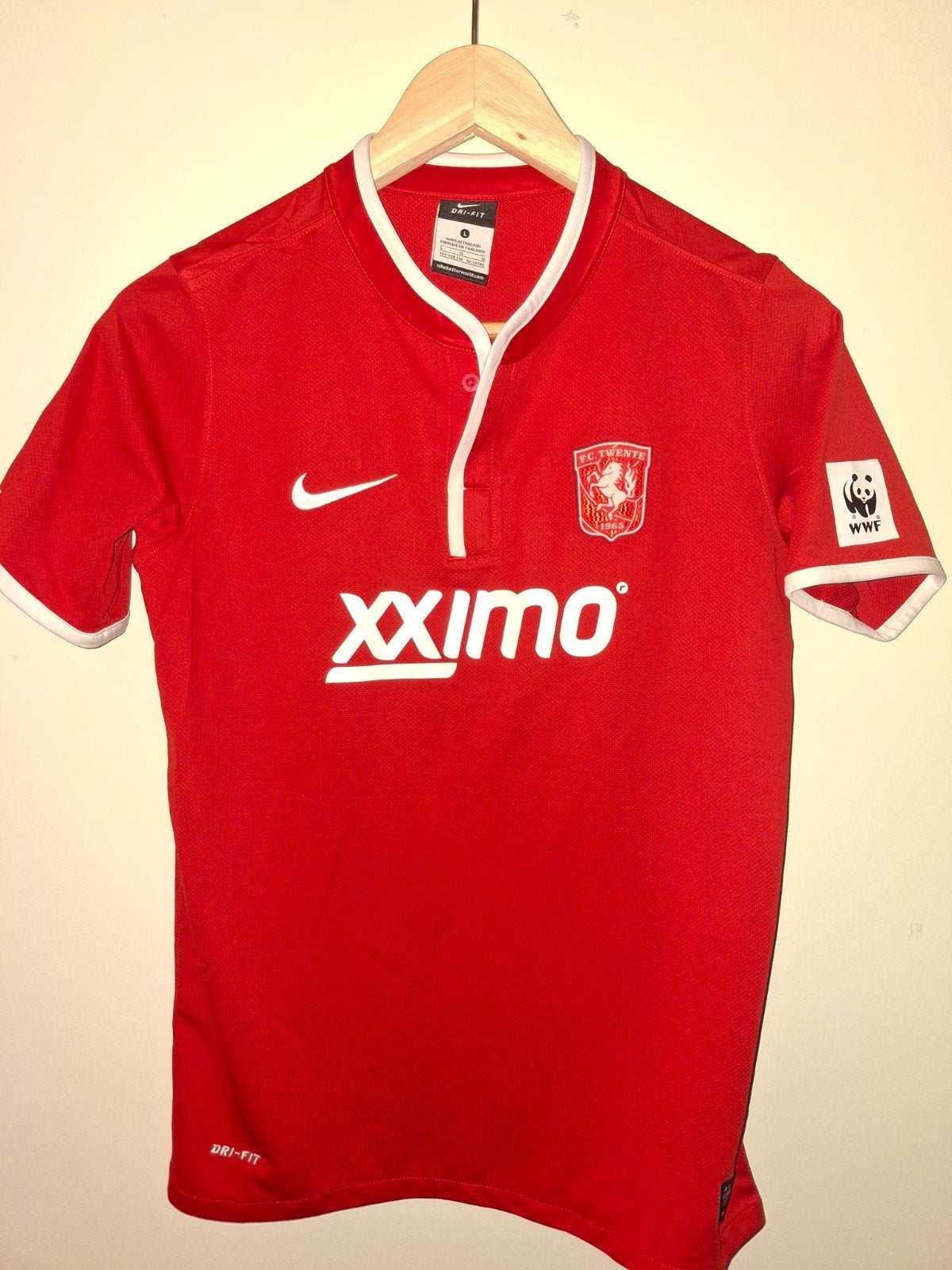 Fc Twente Thuisshirt 2013-2014 XXIMO maat 158 cm 12-13 Jaar, Verzamelen, Ophalen of Verzenden, Zo goed als nieuw, Shirt