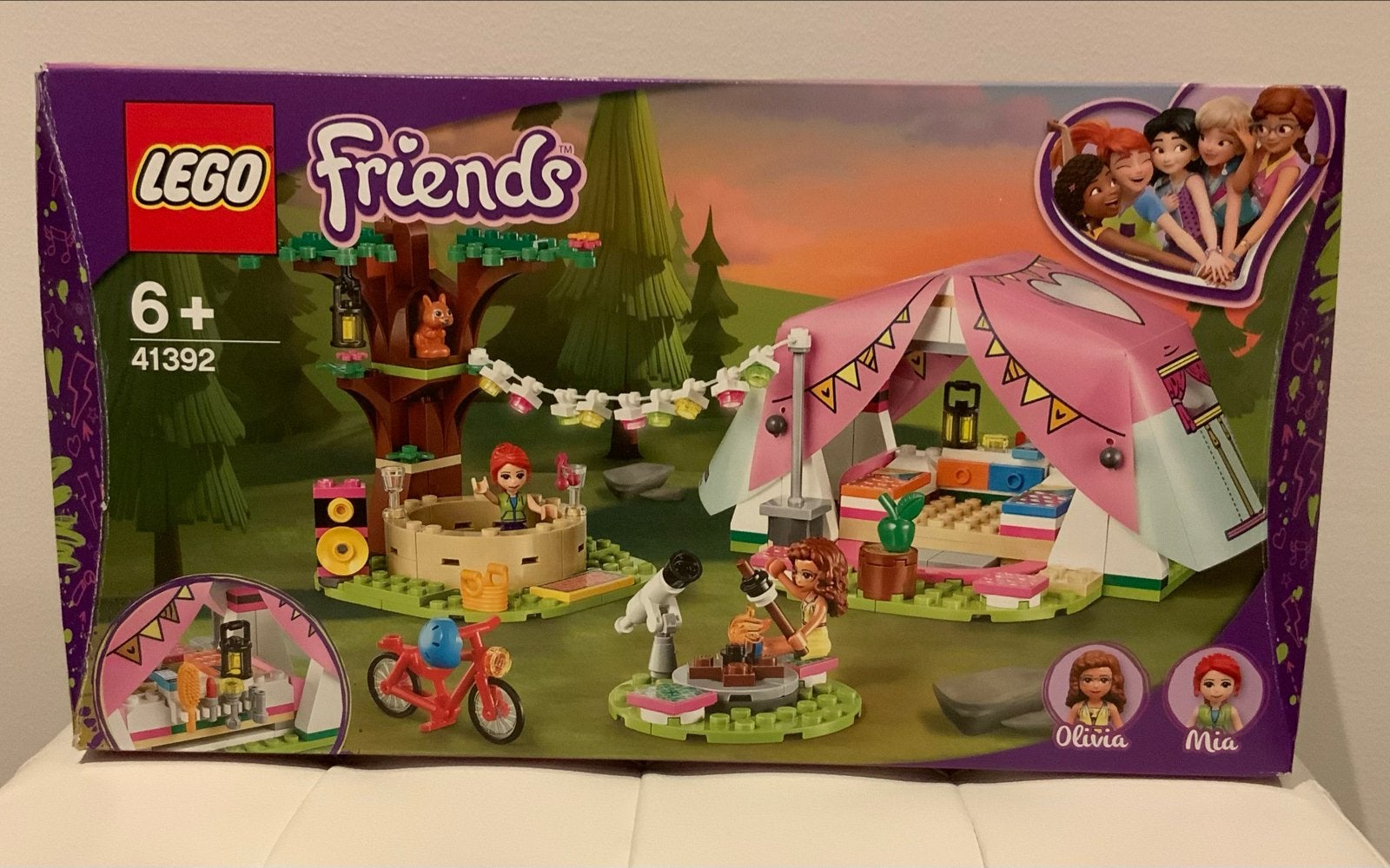 LEGO Friends 41392 Glamping in de Natuur, Ophalen of Verzenden, Nieuw, Overige merken