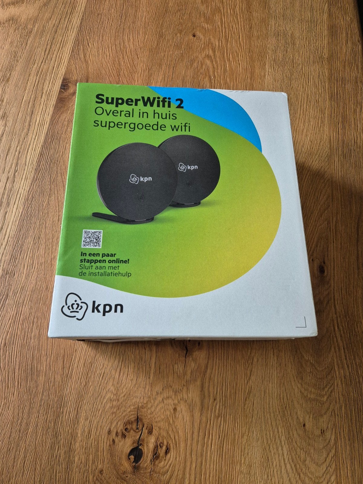 KPN SuperWifi 2 - 1 Extender voor optimale wifi, Ophalen of Verzenden, Zo goed als nieuw, Router, KPN