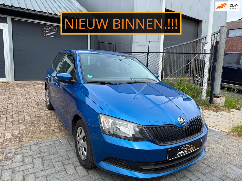 Skoda Fabia 1.2 TSI Style Airco Elek Ramen 1ste Eigenaar Dea, Stof, Gebruikt, Zwart, 4 cilinders