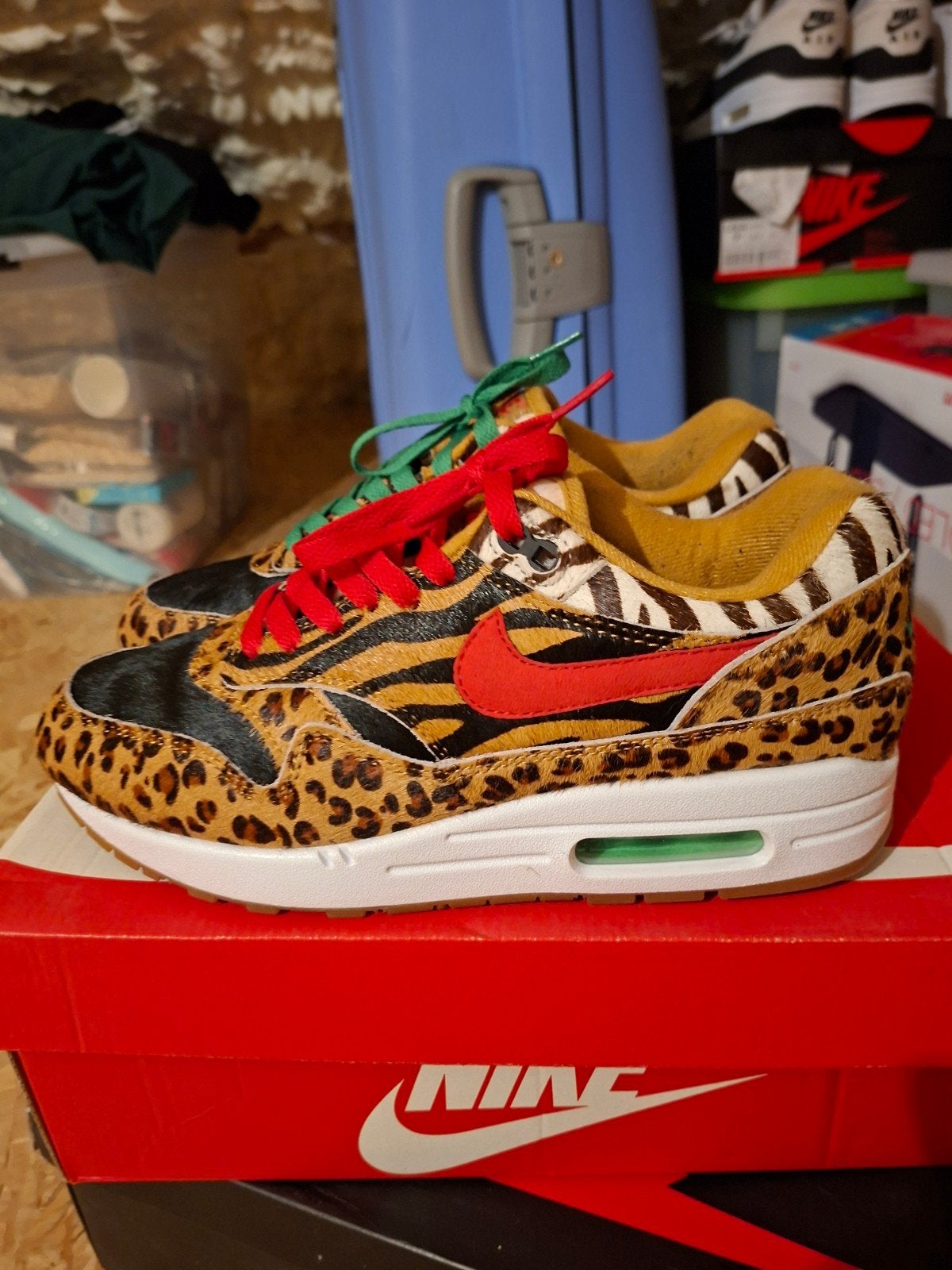 Nike air Max 1 Atmos Animal Pack 2.0, Overige kleuren, Nike, Ophalen of Verzenden, Sneakers of Gympen
