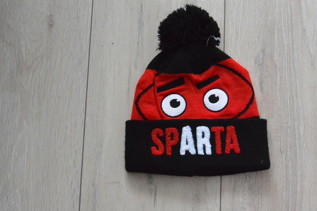 Sparta Rotterdam beanie, Kinderen en Baby's, Sparta, Jongen of Meisje, Nieuw, Ophalen of Verzenden