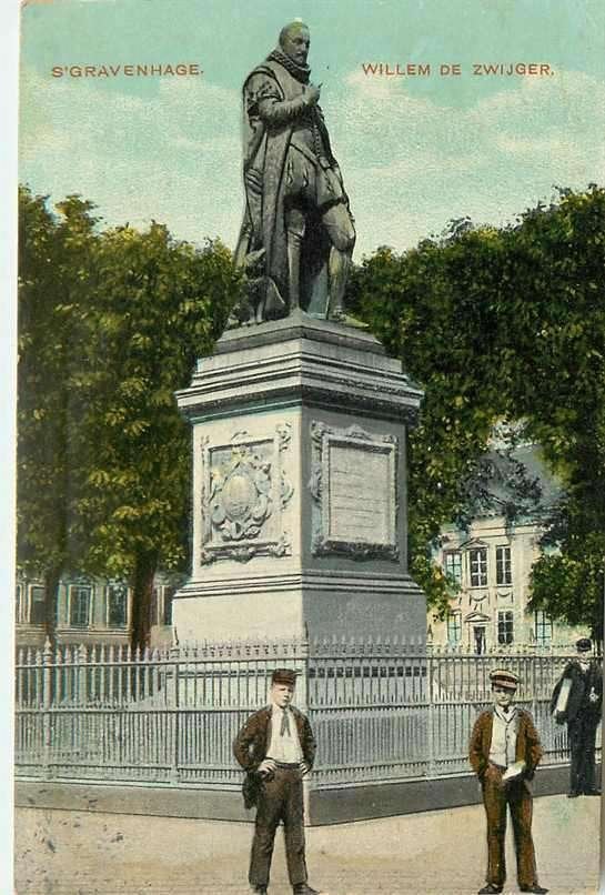 377-495-001 Den Haag Willem de Zwijger, Verzenden, Voor 1920, Zuid-Holland
