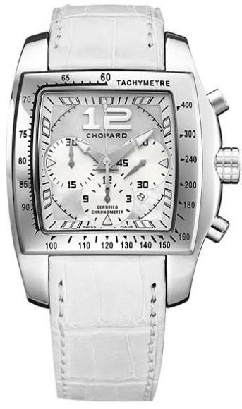 Chopard two o ten chronograaf, 8 maanden oud. Full set!, Ophalen of Verzenden, Zo goed als nieuw, Staal, Overige merken