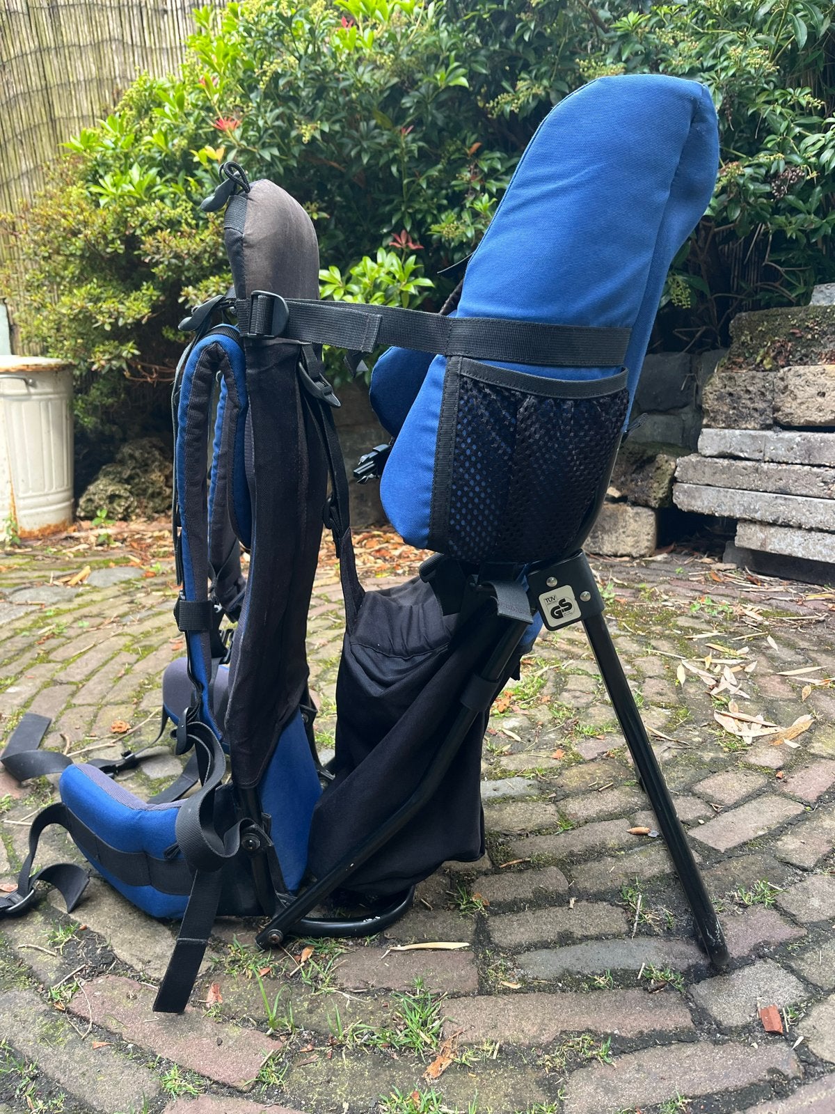 Deuter Kid Comfort I Draagzak - Blauw, Kinderen en Baby's, Babydragers en Draagdoeken, Gebruikt, Rug, Draagzak, Ophalen