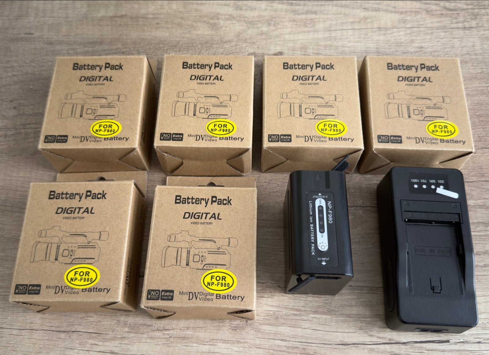 Digitale Video Batterij NP-F980 - Nieuw in doos, Ophalen, Nieuw, Oplaadbaar