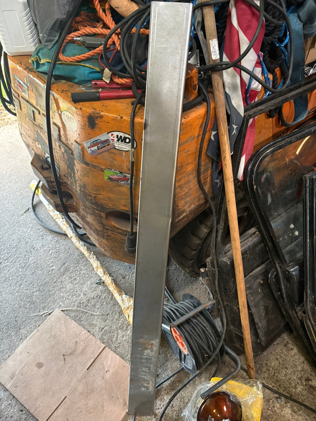 Rvs voorbumper Jeep CJ, Gebruikt, Jeep, Voor, Cj