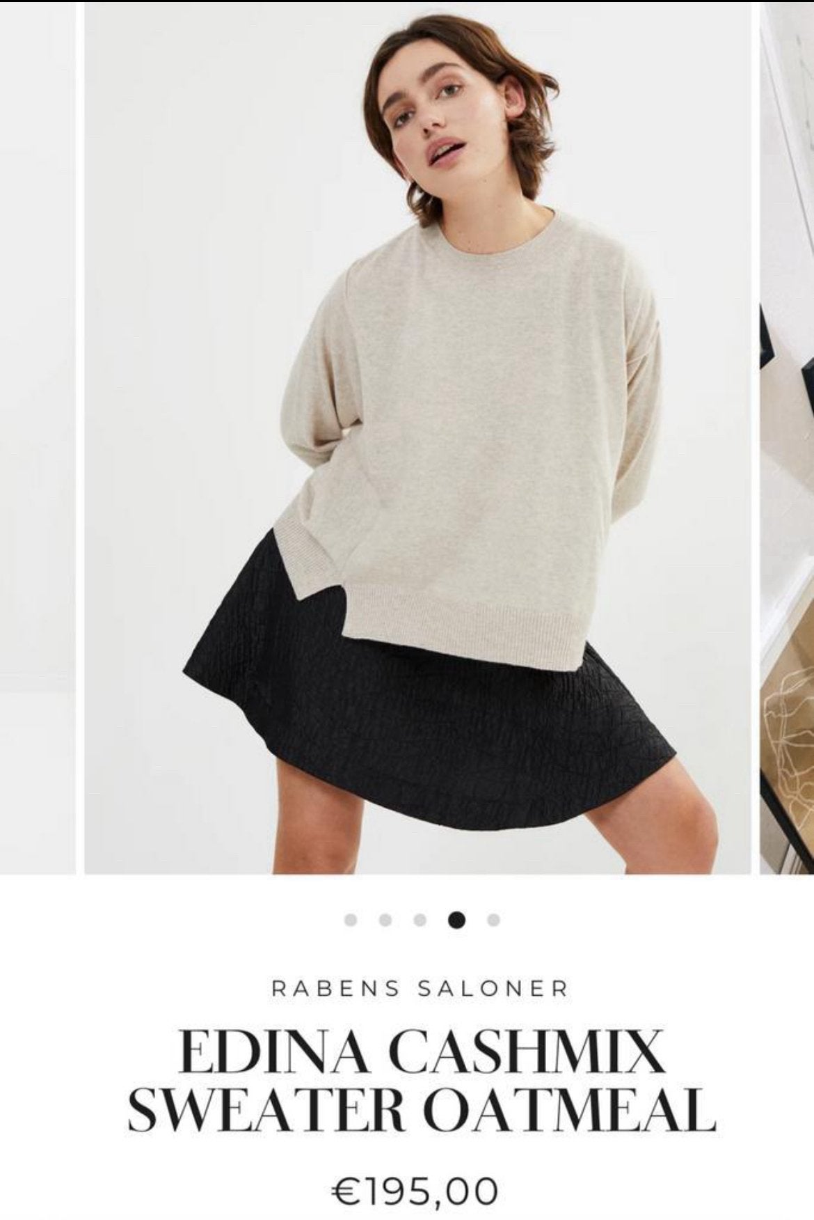 Rabens Saloner prachtige trui oversized M NP 195,00 euro, Ophalen of Verzenden, Maat 38/40 (M), Overige kleuren