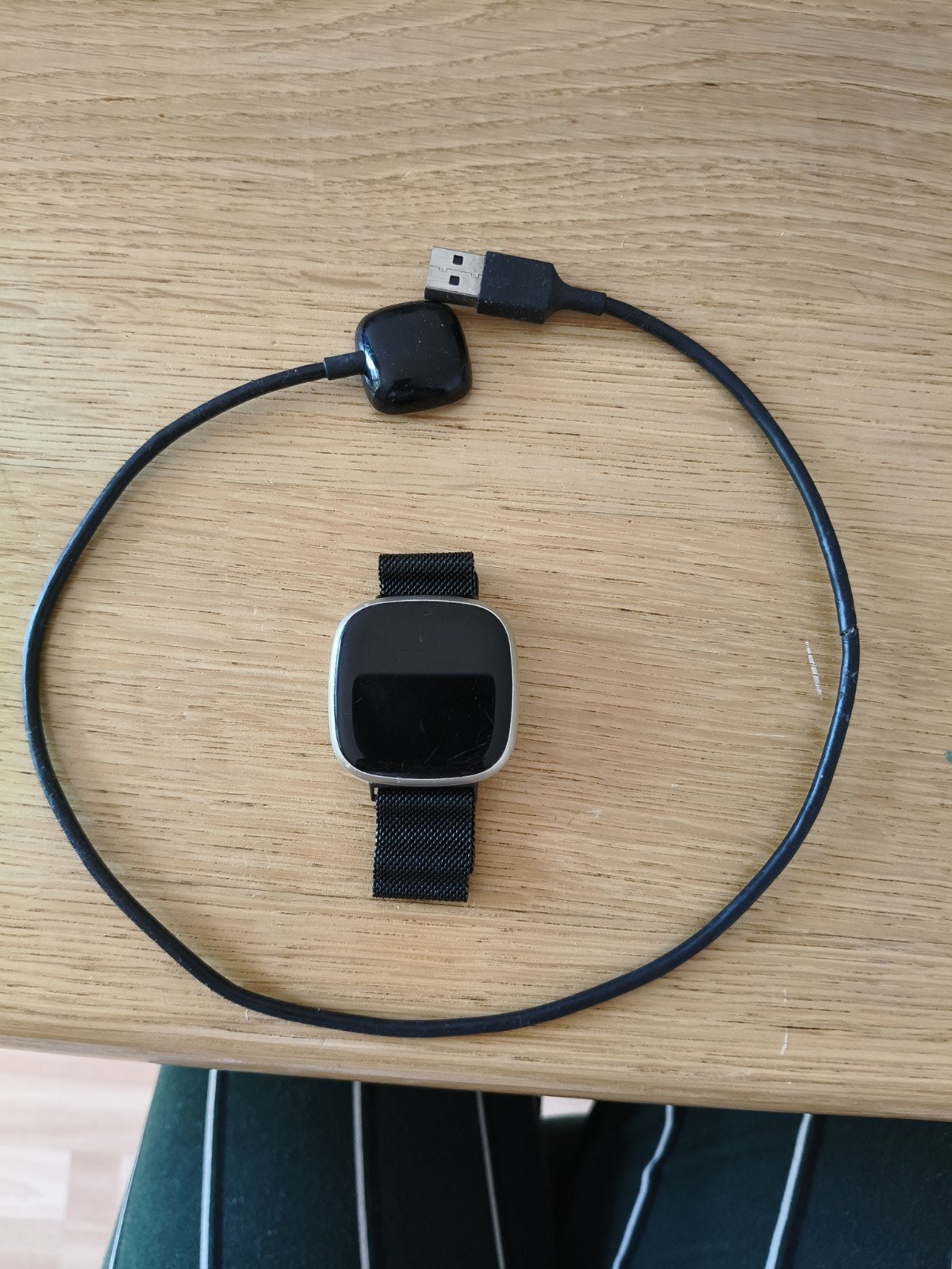 Fitbit Versa 3, Ophalen of Verzenden, Zwart, Android