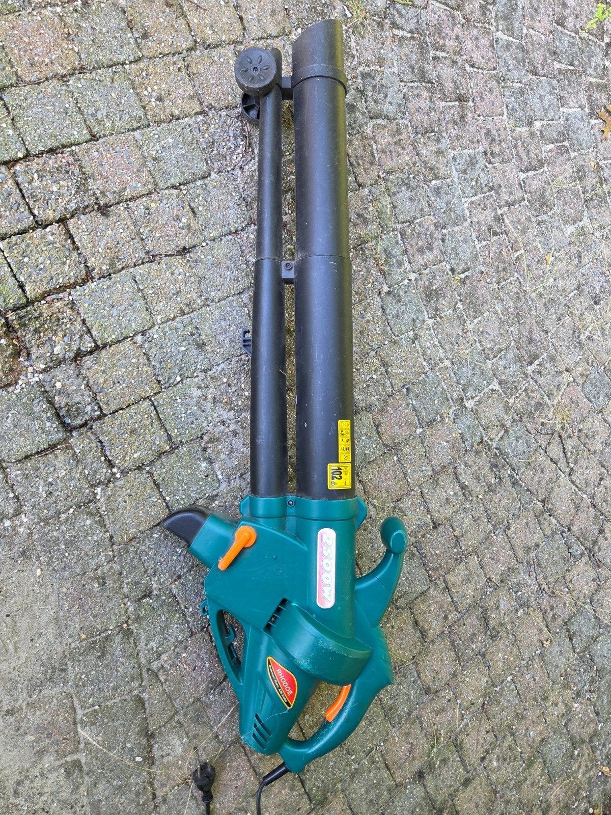 Bladblazer/bladzuiger 2500W - zonder opvangzak, Gebruikt, Onbekend, Ophalen of Verzenden, Elektrisch