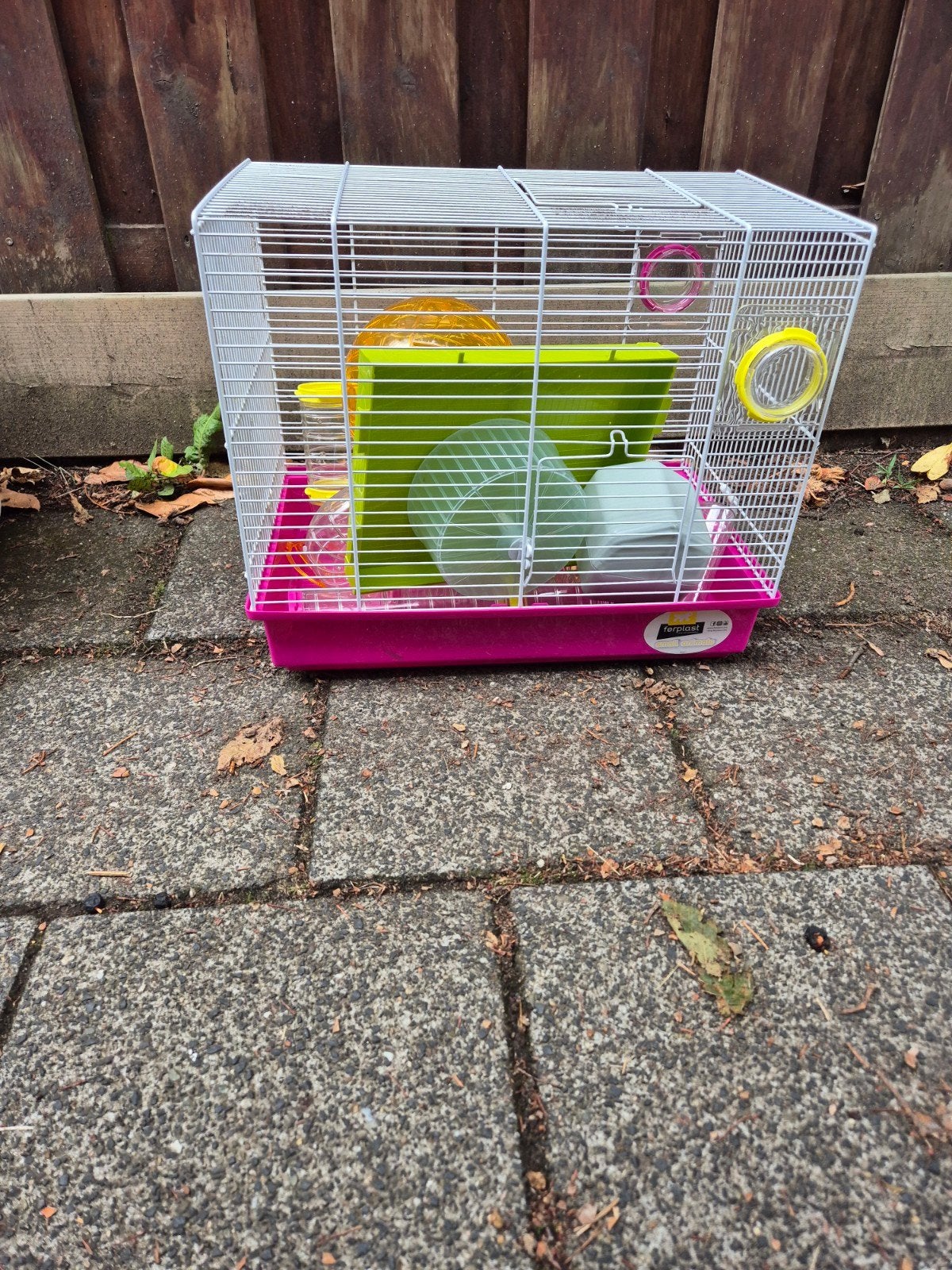hamsterkooi met extra's, Kooi, Minder dan 75 cm, Zo goed als nieuw, Ophalen