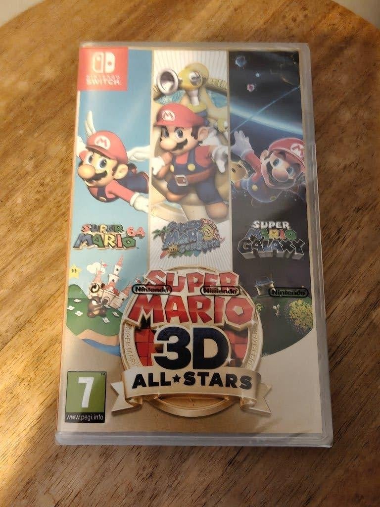 Mario 3D All Stars voor Switch (SEALED), Avontuur en Actie, 1 speler, Nieuw, Ophalen of Verzenden