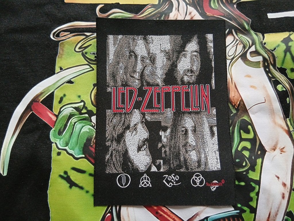 LED ZEPPELIN patch 39 ltd edition vrij zeldzaam 14x10 cm, Ophalen of Verzenden, Nieuw, Kleding