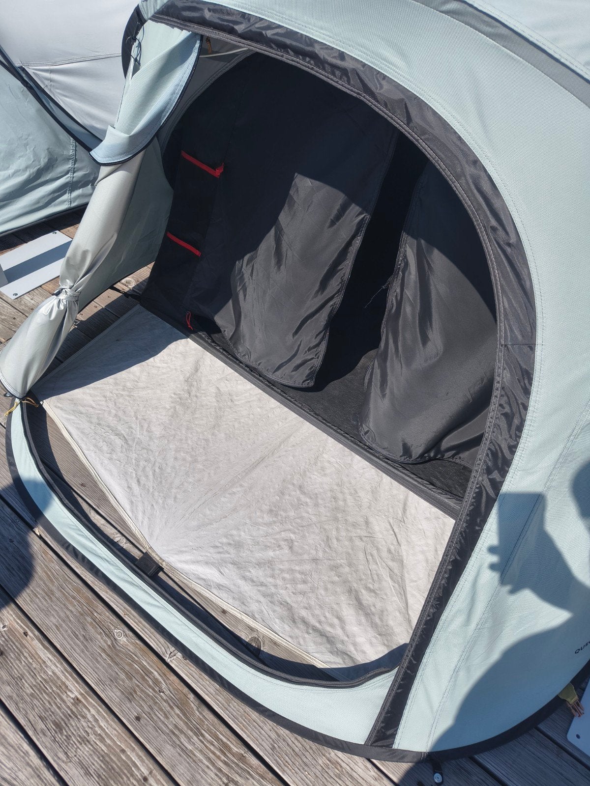 Quechua 2 Seconds XL Fresh & Black pop-up tent – 2 personen, Ophalen, Zo goed als nieuw