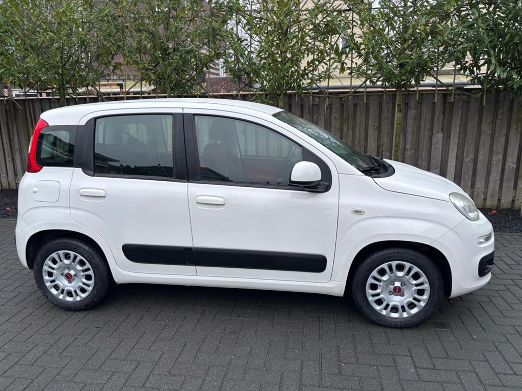 Fiat Panda 0.9 Twinair 48KW 2013 airco, Stof, 31 €/maand, Panda, Wit