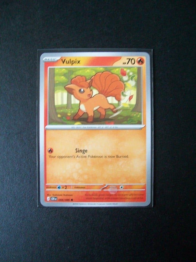 2690: Nieuwe Pokemon Kaart VULPIX HP 70 (008/086), Verzenden, Nieuw, Losse kaart