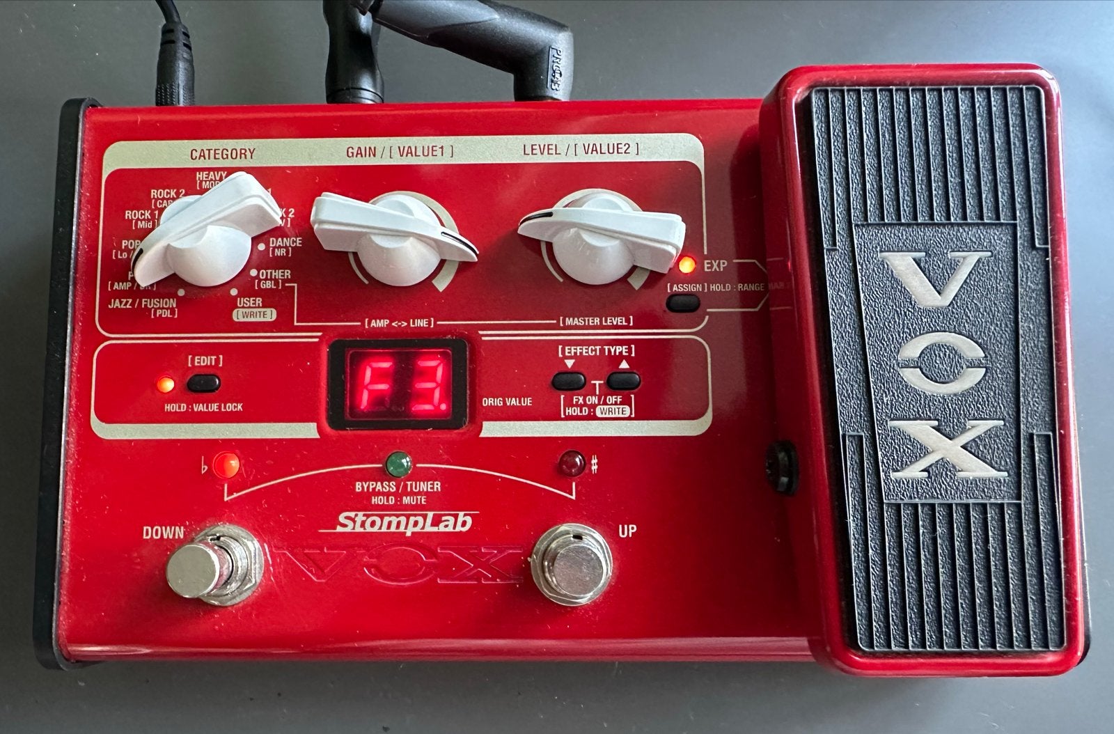 Vox StompLab IIB Bas Gitaar Multi-Effect Pedaal, Muziek en Instrumenten, Ophalen of Verzenden, Multi-effect