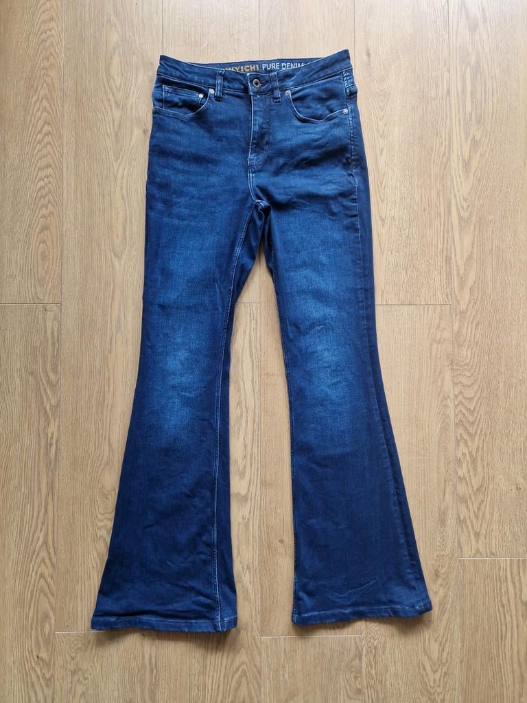 Kuyichi Lisette Flare jeans - donkerblauw - W30/32, Kleding | Dames, Spijkerbroeken en Jeans, Blauw, Ophalen of Verzenden, Kuyichi