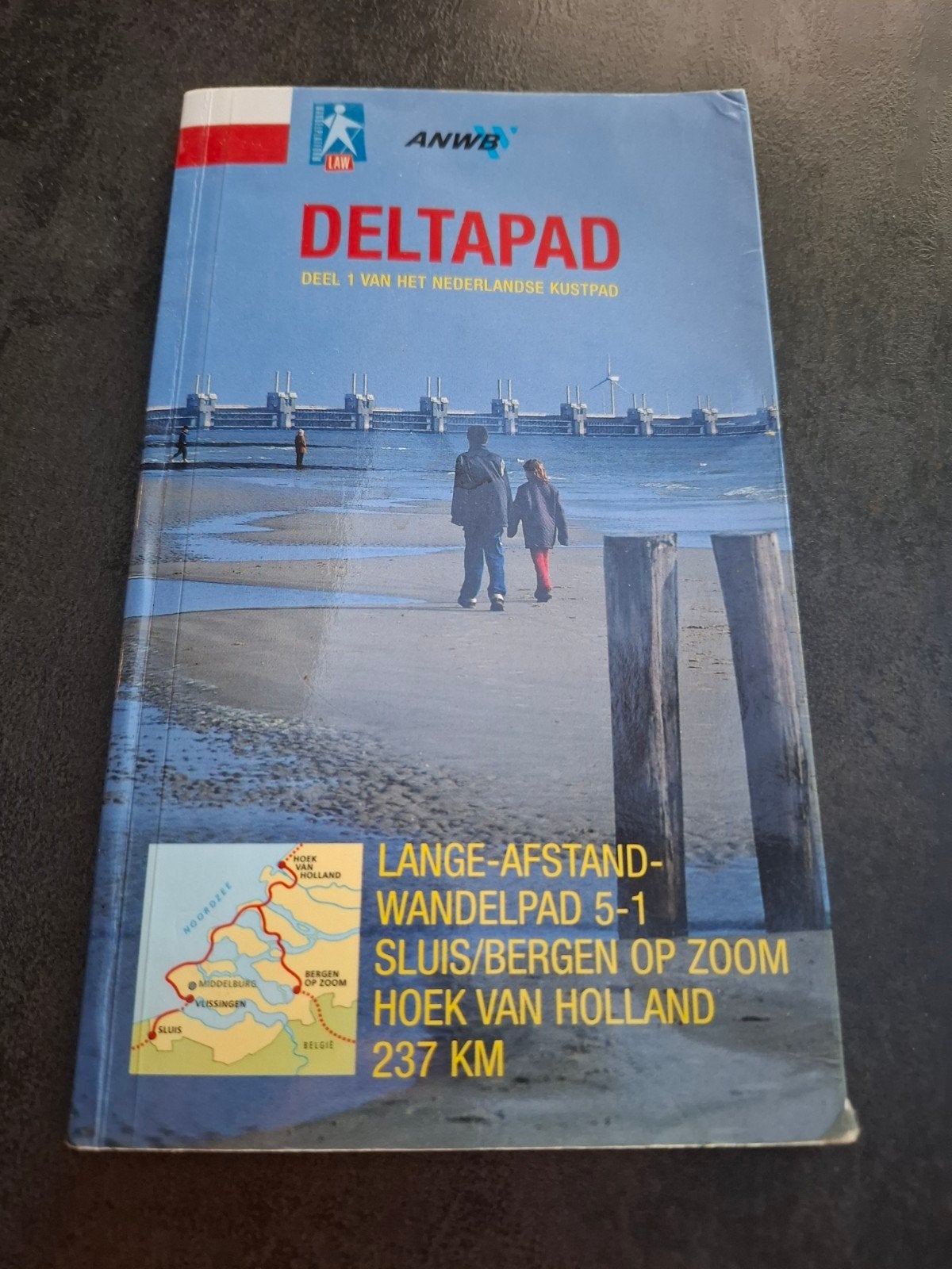 Rutger Burgers - 1 Deltapad, law 5, Europa, Ophalen of Verzenden, Reisgids of -boek, Rutger Burgers; E. Kooijman