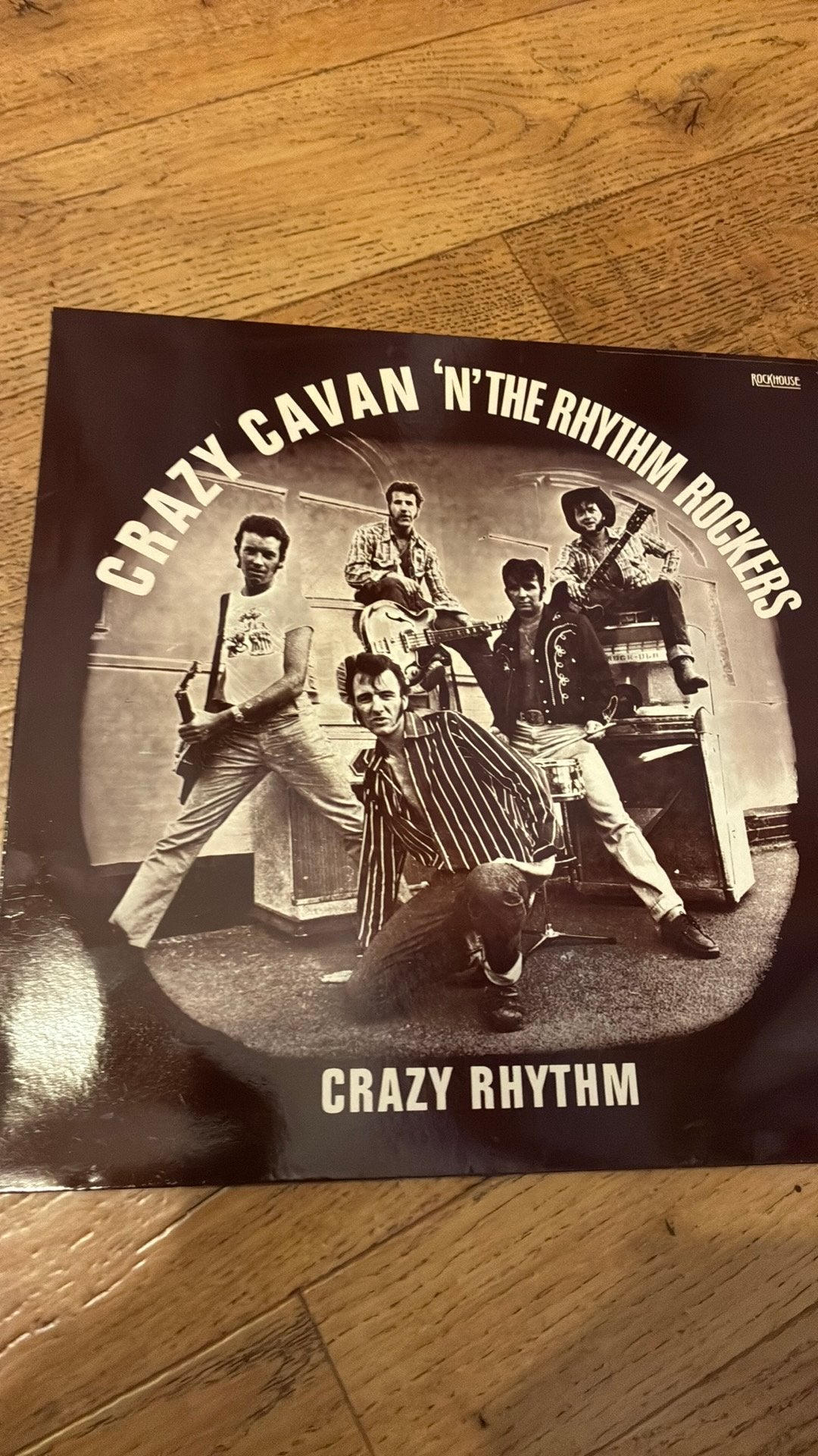 Crazy Cavan And The Rhythm Rockers‎–Crazy Rhythm(Rockabilly), LP, Gebruikt, Ophalen of Verzenden, Inclusief binnenhoes