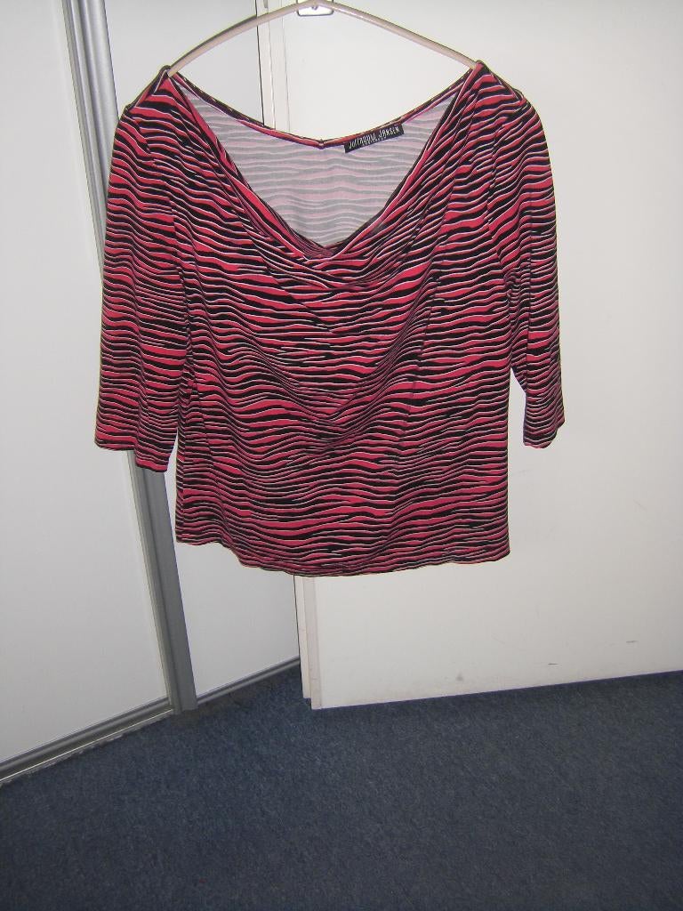 Shirt maat L  ( Juffrouw Jansen), Maat 38/40 (M), Ophalen of Verzenden, Zo goed als nieuw, Lange mouw
