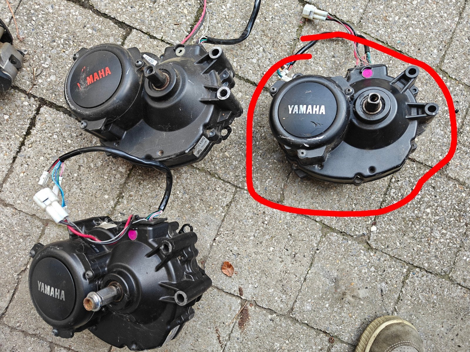 Yamaha PW-ST motor voor elektrische fiets, Elektrische fiets, Gebruikt, Yamaha, Ophalen of Verzenden