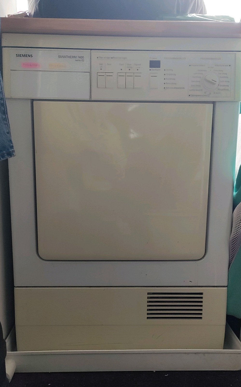 GRATIS OP TE HALEN  Siemens Siwatherm wasdroger DEFECT, 4 tot 6 kg, Ophalen, Condens, 85 tot 90 cm