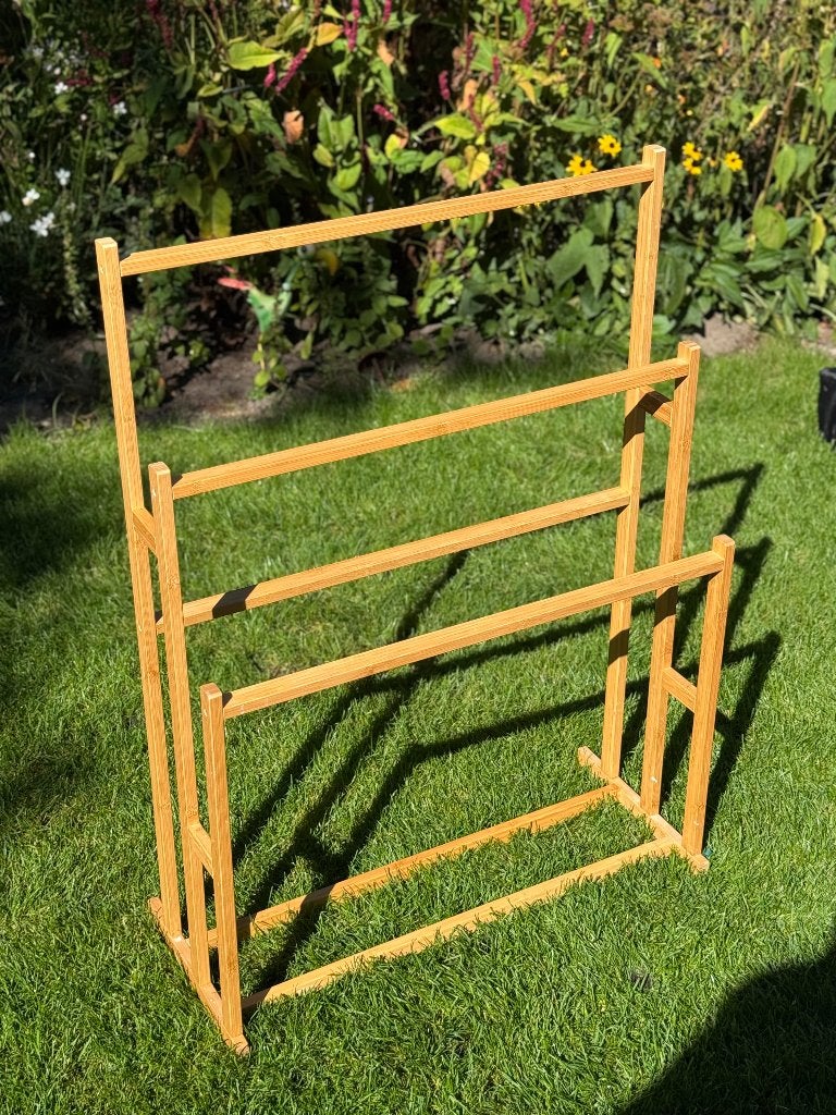 IKEA handdoekenrek — hout, Handdoekenrek, Beige, Zo goed als nieuw, Ophalen