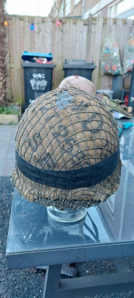 Nederlandse M53 helm, Verzamelen, Militaria | Algemeen, Ophalen of Verzenden, Landmacht, Nederland, Helm of Baret