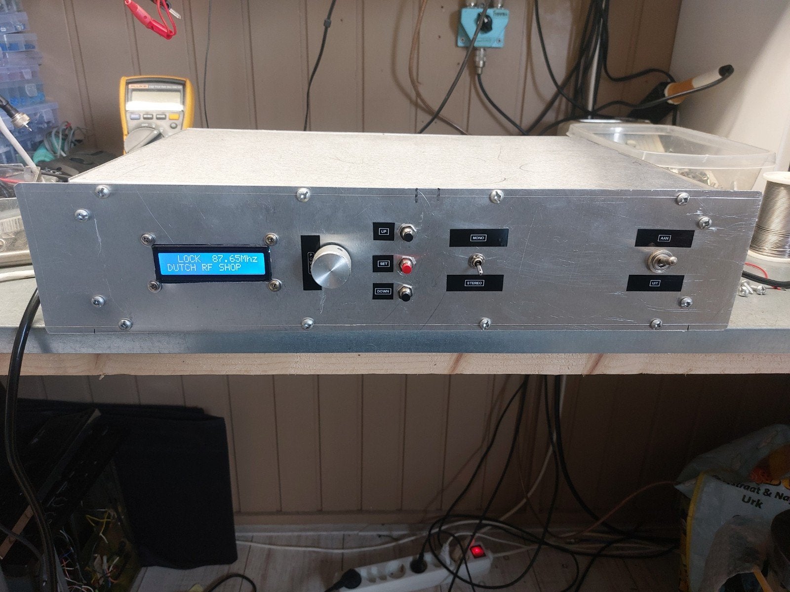 FM zender 6 watt stereo, Ophalen of Verzenden, Zender
