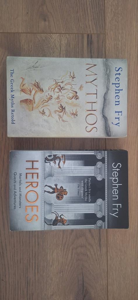 Mythos & Heroes - Stephen Fry (Engels), Ophalen of Verzenden, Gelezen, Stephen Fry, Europa overig