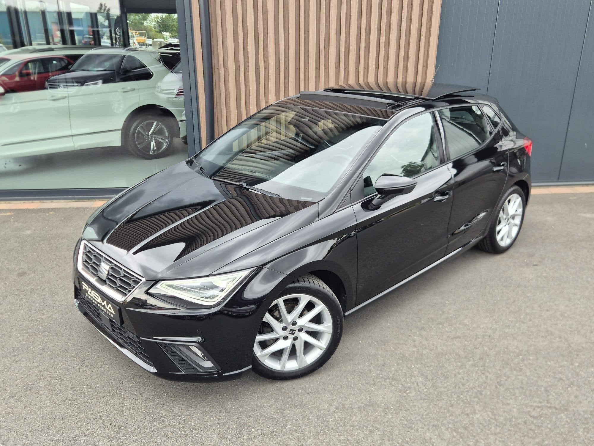 SEAT Ibiza 5D 1.0 EcoTSI FR Plus | BTW | Pano | Virtual | Ca, Auto's, Dealer onderhouden, Gebruikt, Alcantara, 3 cilinders