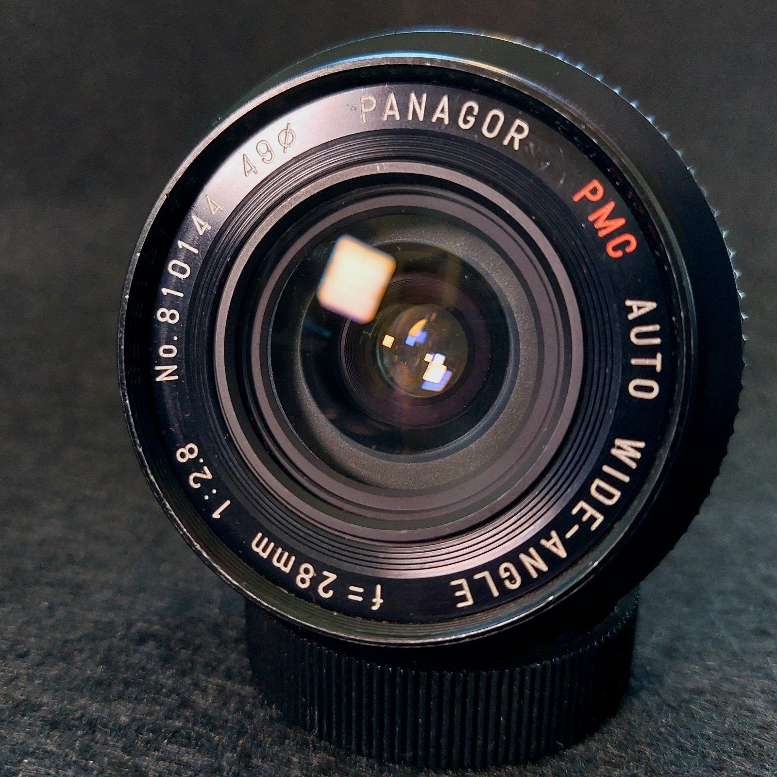 Panagor PMC 28mm f2.8 M42, Zo goed als nieuw, Handmatige focus, 28 mm, Overige merken