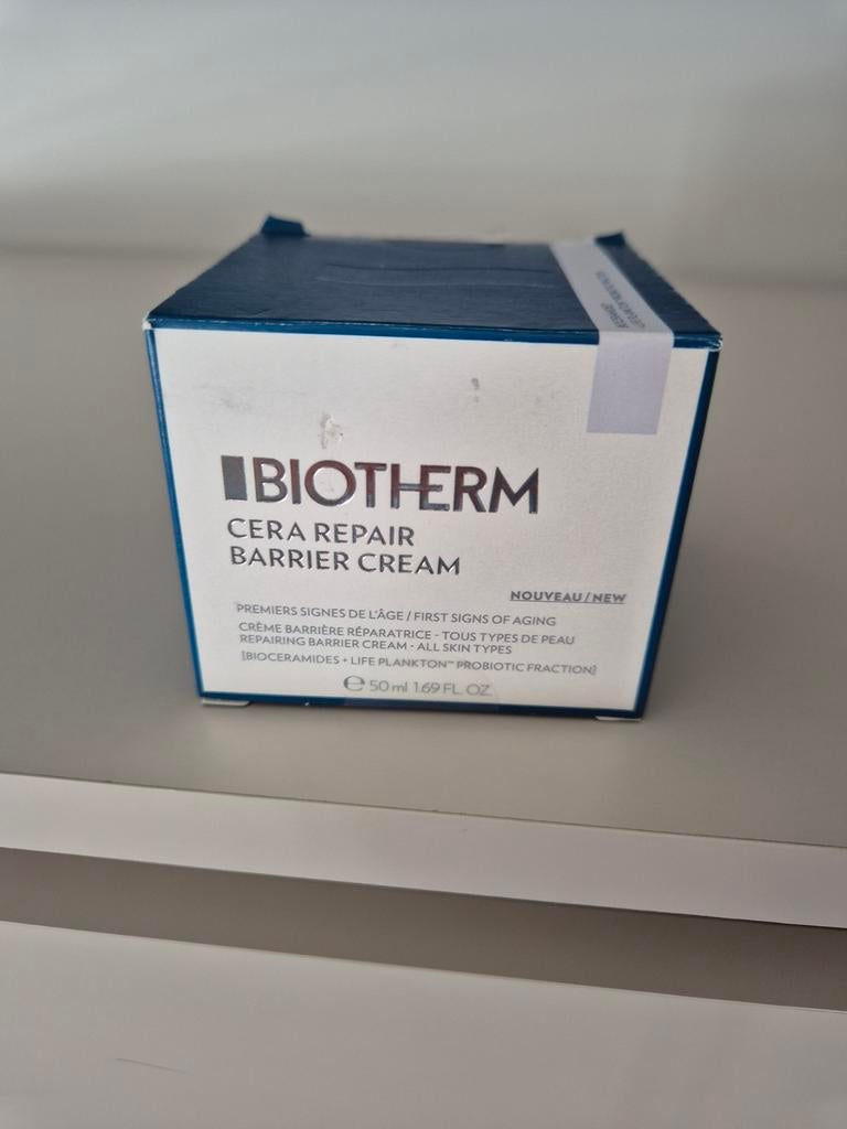 Biotherm barrier cream 50 ml nieuw, Ophalen, Nieuw, Gehele gezicht