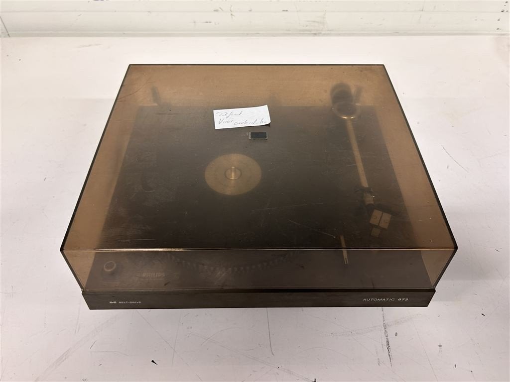 A7392. Philips Automatic 673 voor onderdelen, Ophalen of Verzenden, Gebruikt, Thorens