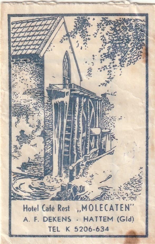 Suikerzakje #1496 : Molecaten Hattem, Verzenden, Nederland