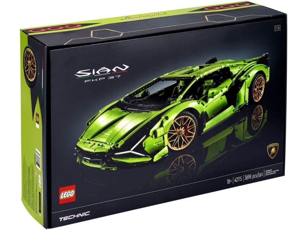 Lego Technic Lamborghini Sian 42115, Kinderen en Baby's, Speelgoed | Duplo en Lego, Compleet, Lego, Ophalen of Verzenden, Zo goed als nieuw