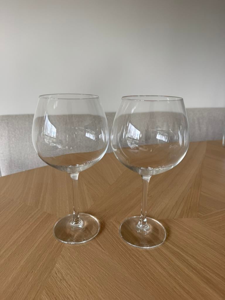 Schott Zwiesel rode wijn glazen, set 2 stuks. NIEUW!, Ophalen of Verzenden, Zo goed als nieuw, Overige typen