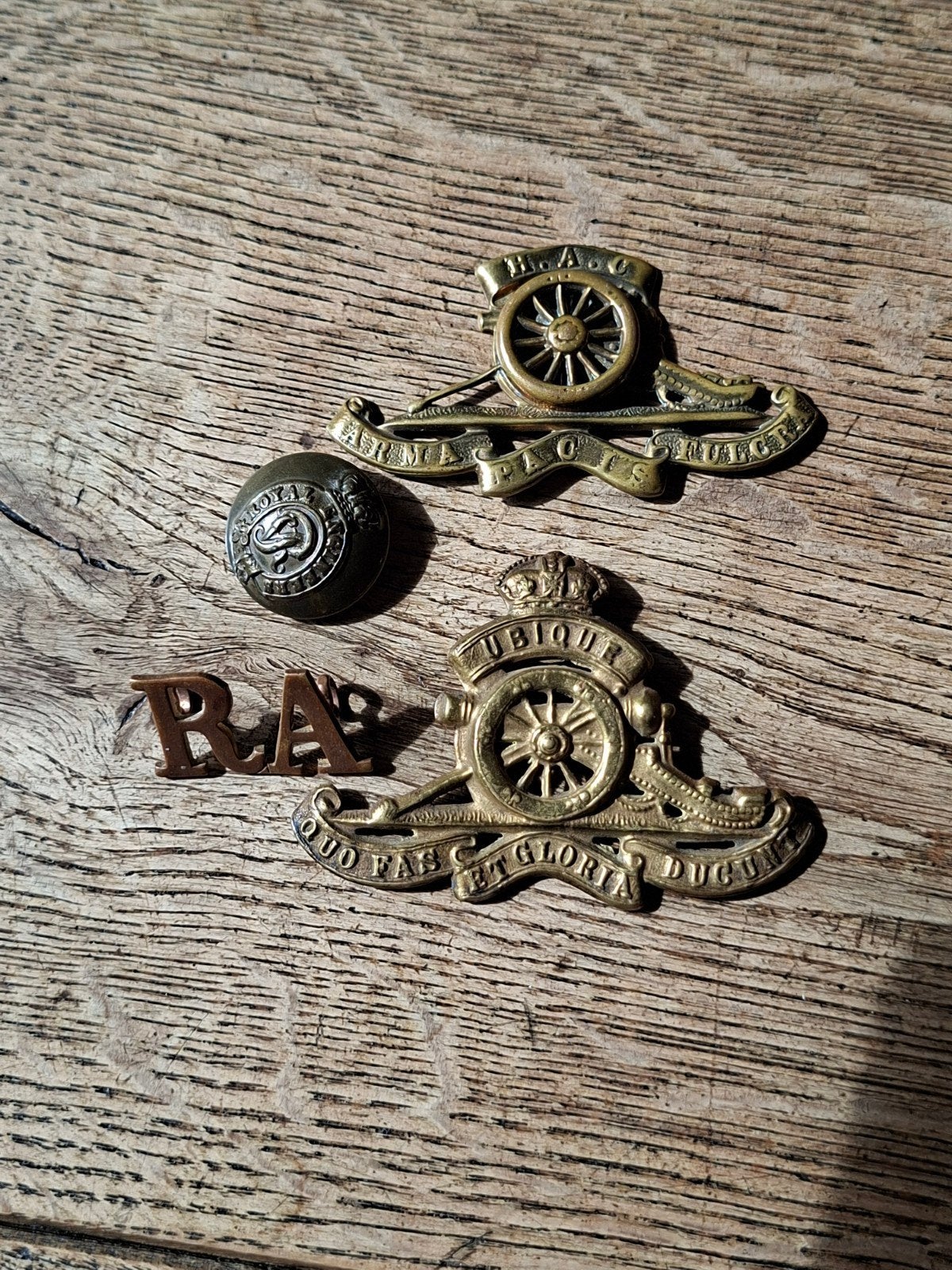 lotje WO1/WO2 Engels emblemen, Ophalen of Verzenden, Landmacht, Engeland, Embleem of Badge